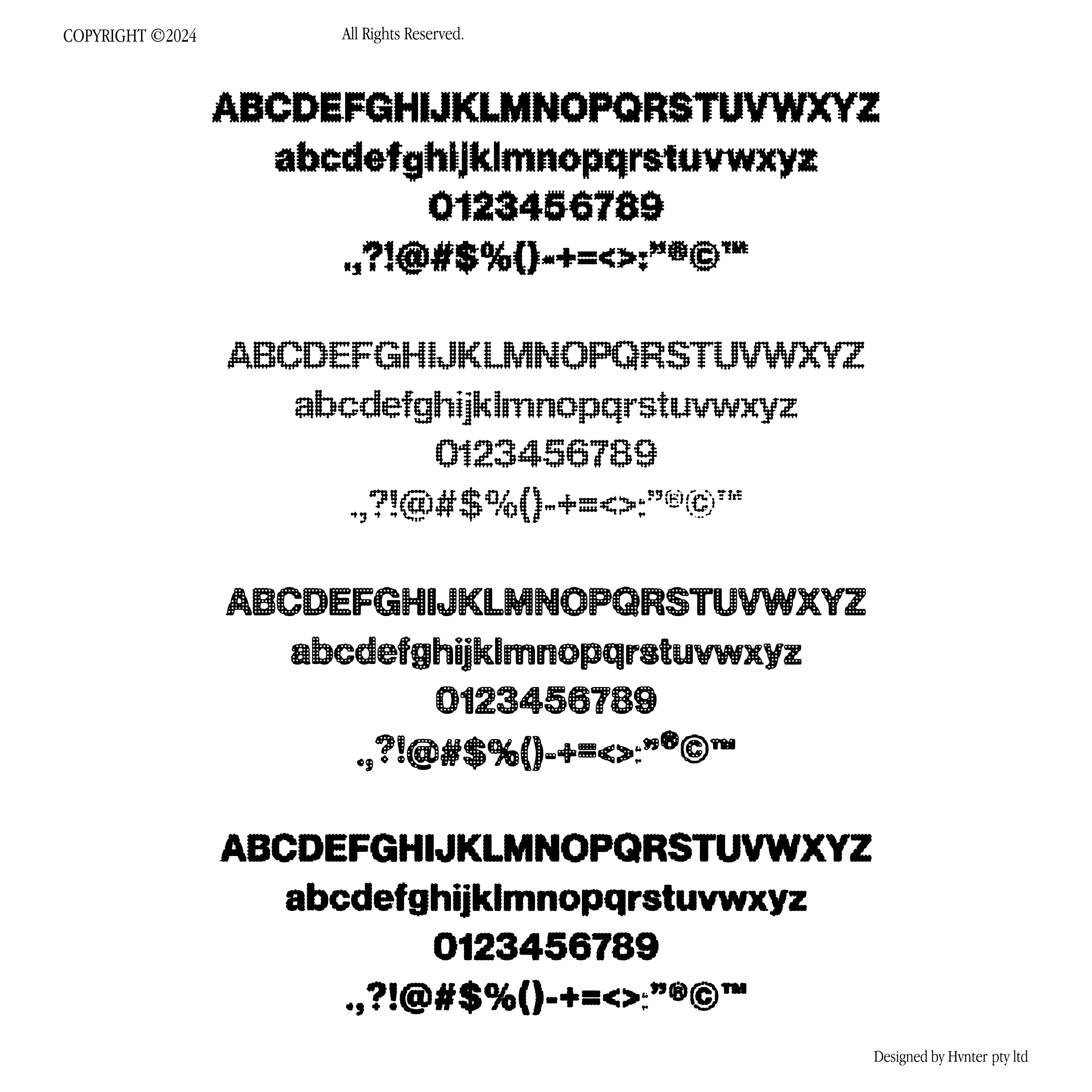 TF48 Typeface