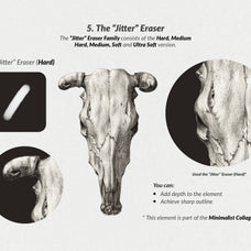 The Collage Eraser Procreate Brushes