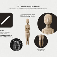The Collage Eraser Procreate Brushes