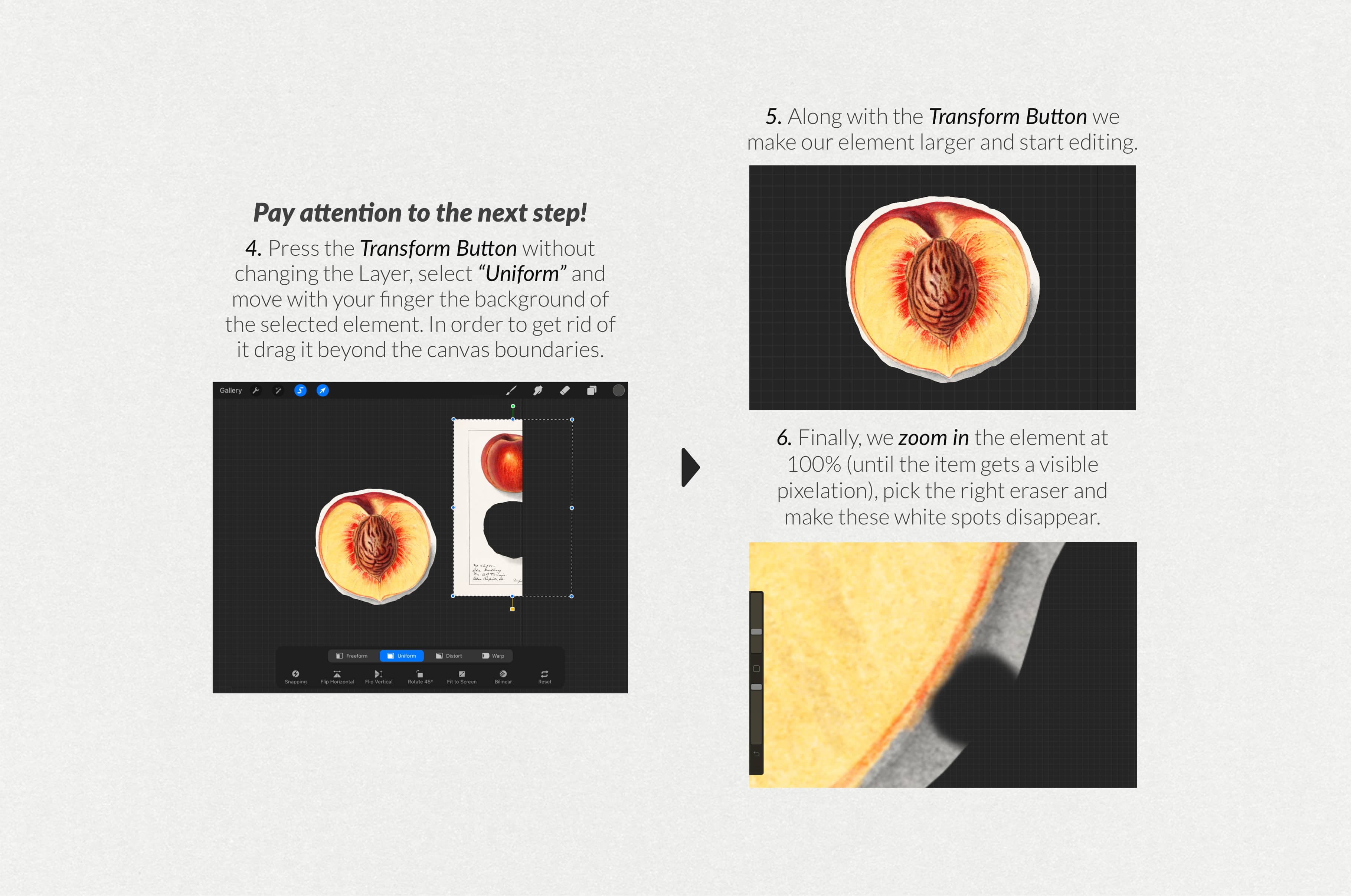 The Collage Eraser Procreate Brushes