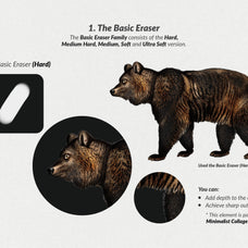 The Collage Eraser Procreate Brushes