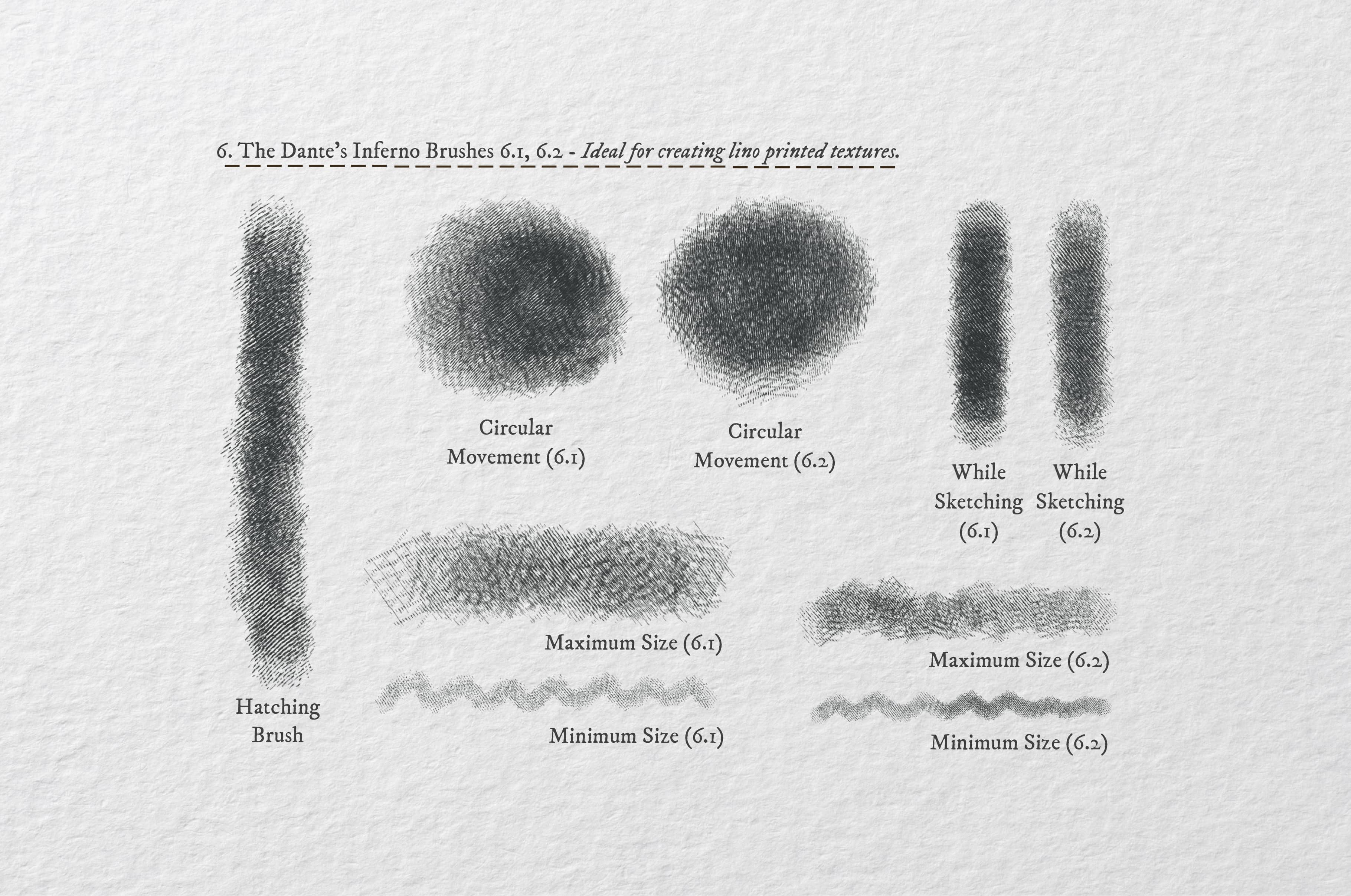 The Dante's Inferno Procreate Kit