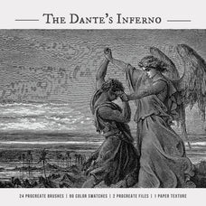 The Dante's Inferno Procreate Kit