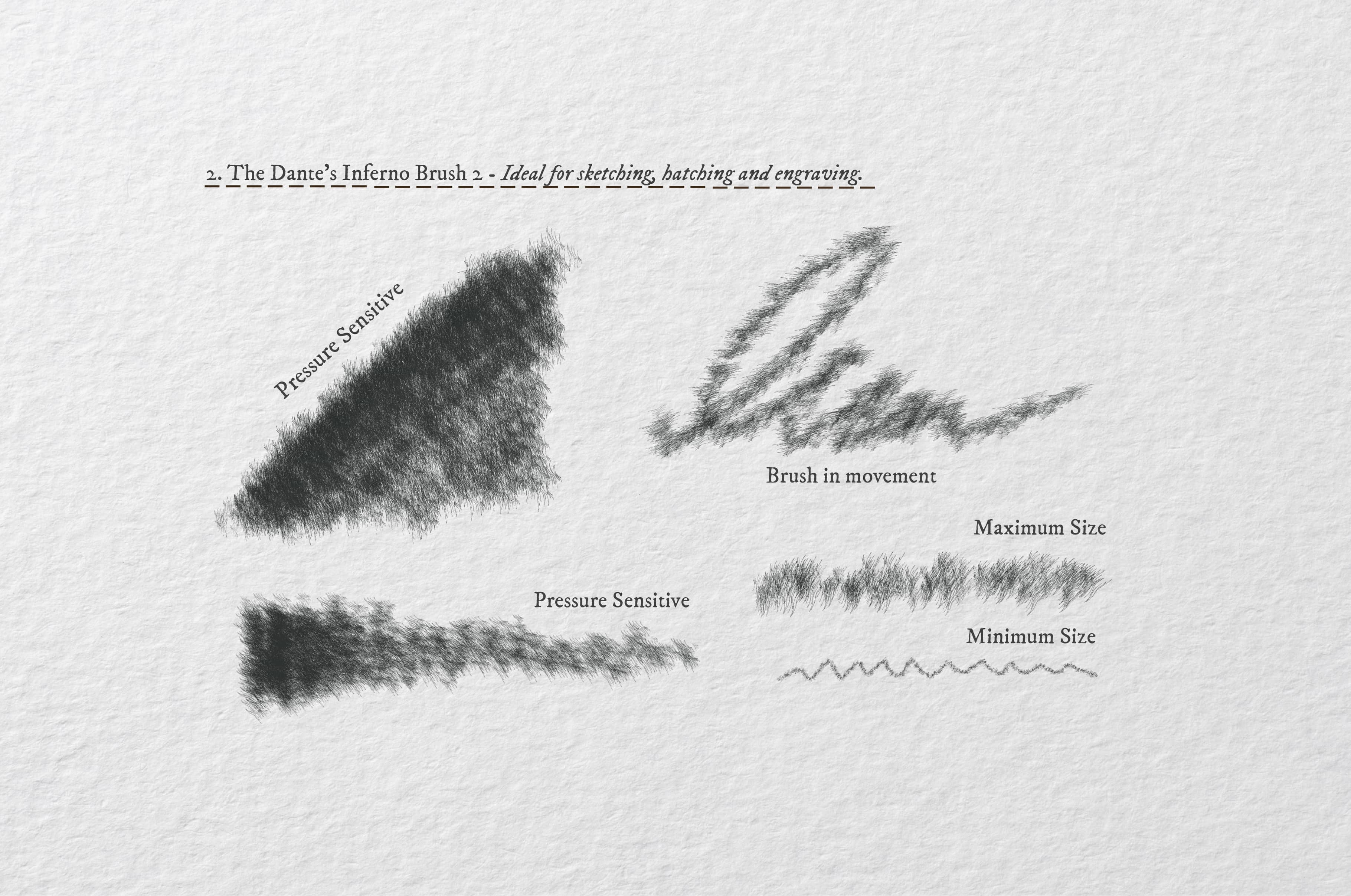 The Dante's Inferno Procreate Kit