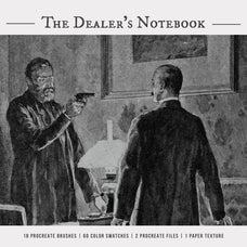 The Dealer's Notebook Procreate Kit