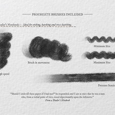 The Dealer's Notebook Procreate Kit