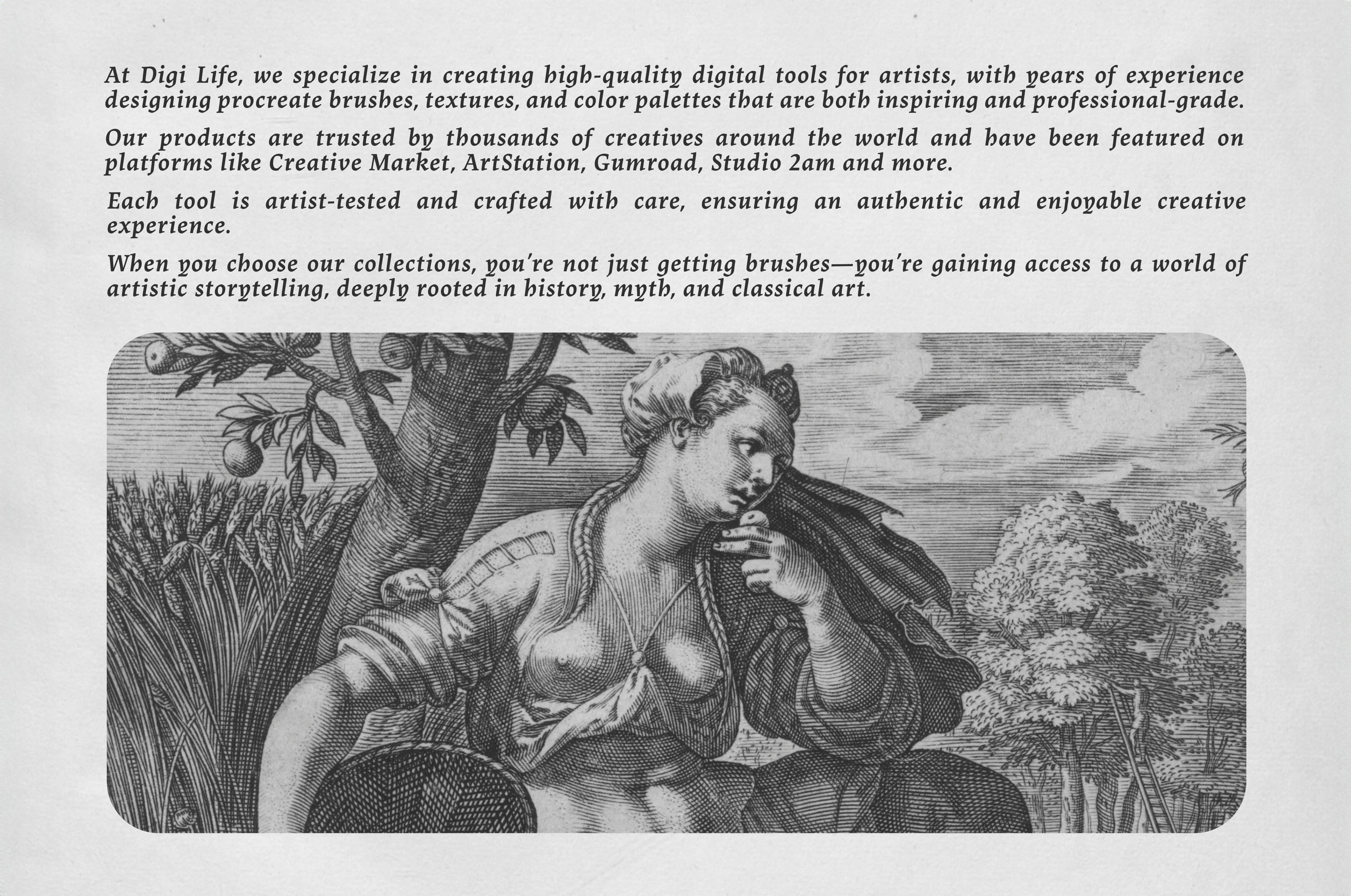 The Five Senses Procreate Kit