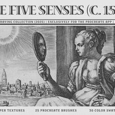 The Five Senses Procreate Kit