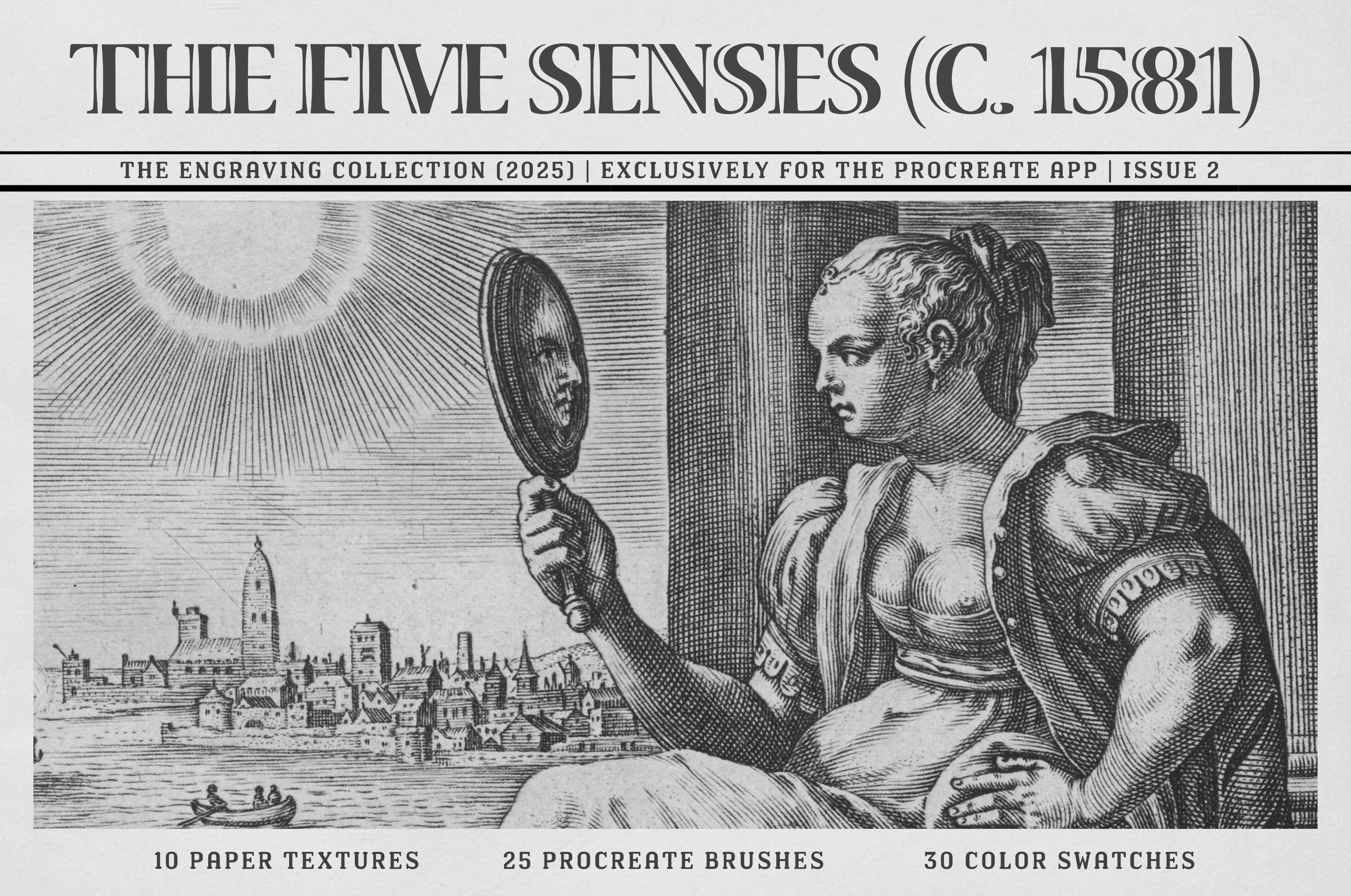 The Five Senses Procreate Kit