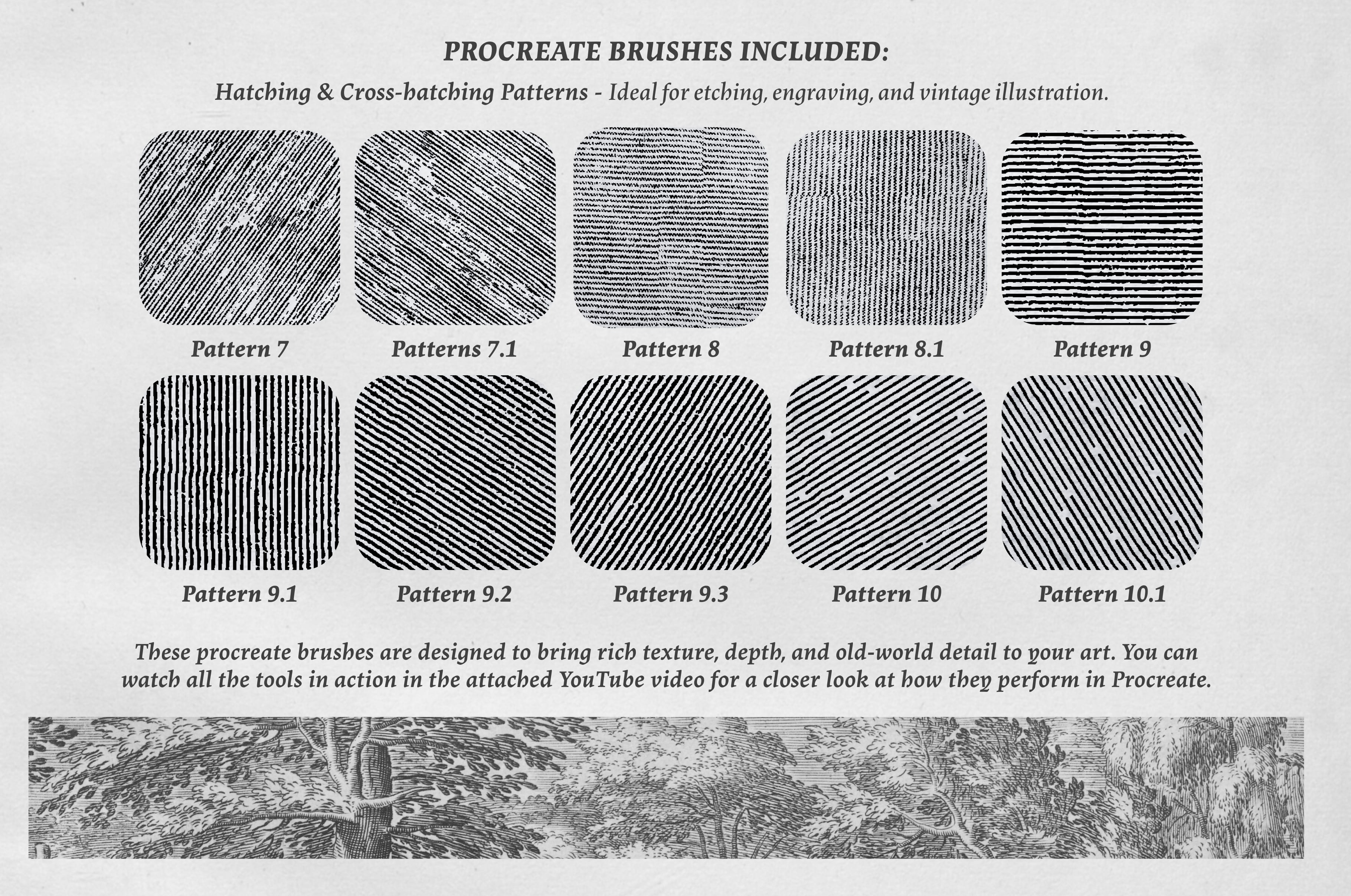 The Five Senses Procreate Kit