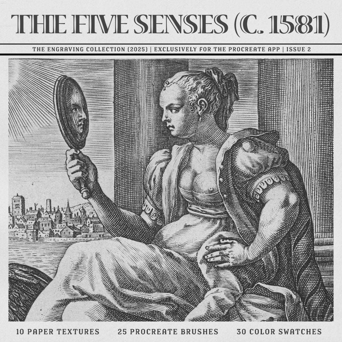 The Five Senses Procreate Kit