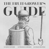 The Fruit Grower's Guide Procreate Kit