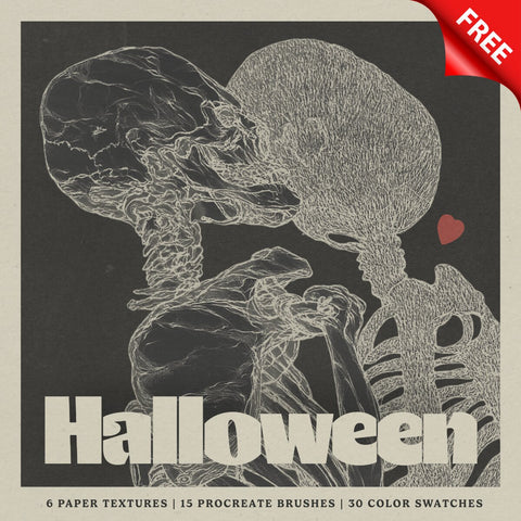 The Halloween (2026) Procreate Kit (Free Download)