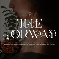 The Jorway – Stylish Modern Serif Font