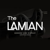 The Lamian Modern Sans Display Font