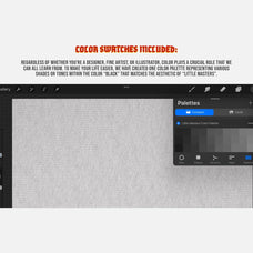 The Little Masters Procreate Kit