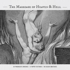 The Marriage of Heaven & Hell Procreate Kit