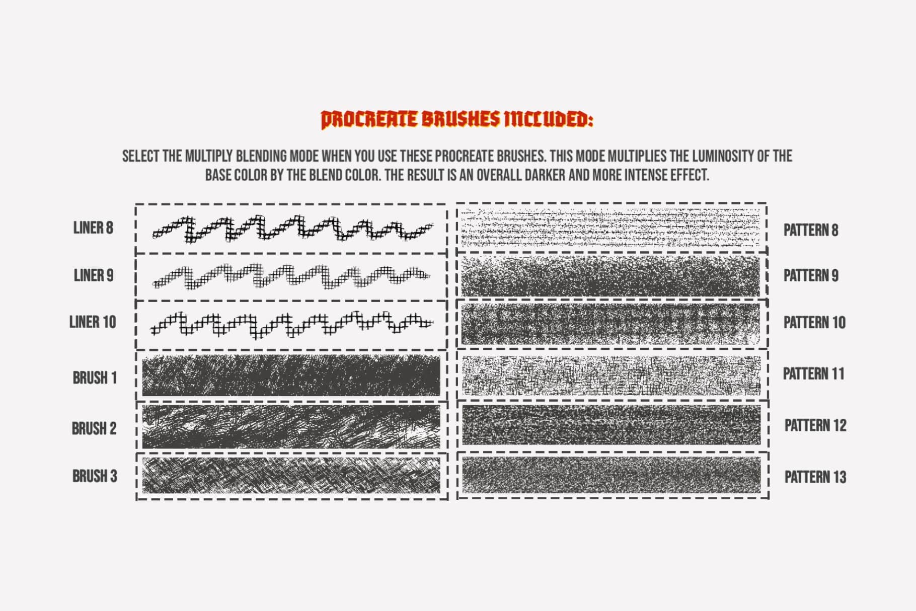 The Miseries of War Procreate Kit