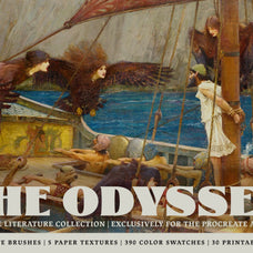 The Odyssey Procreate Kit