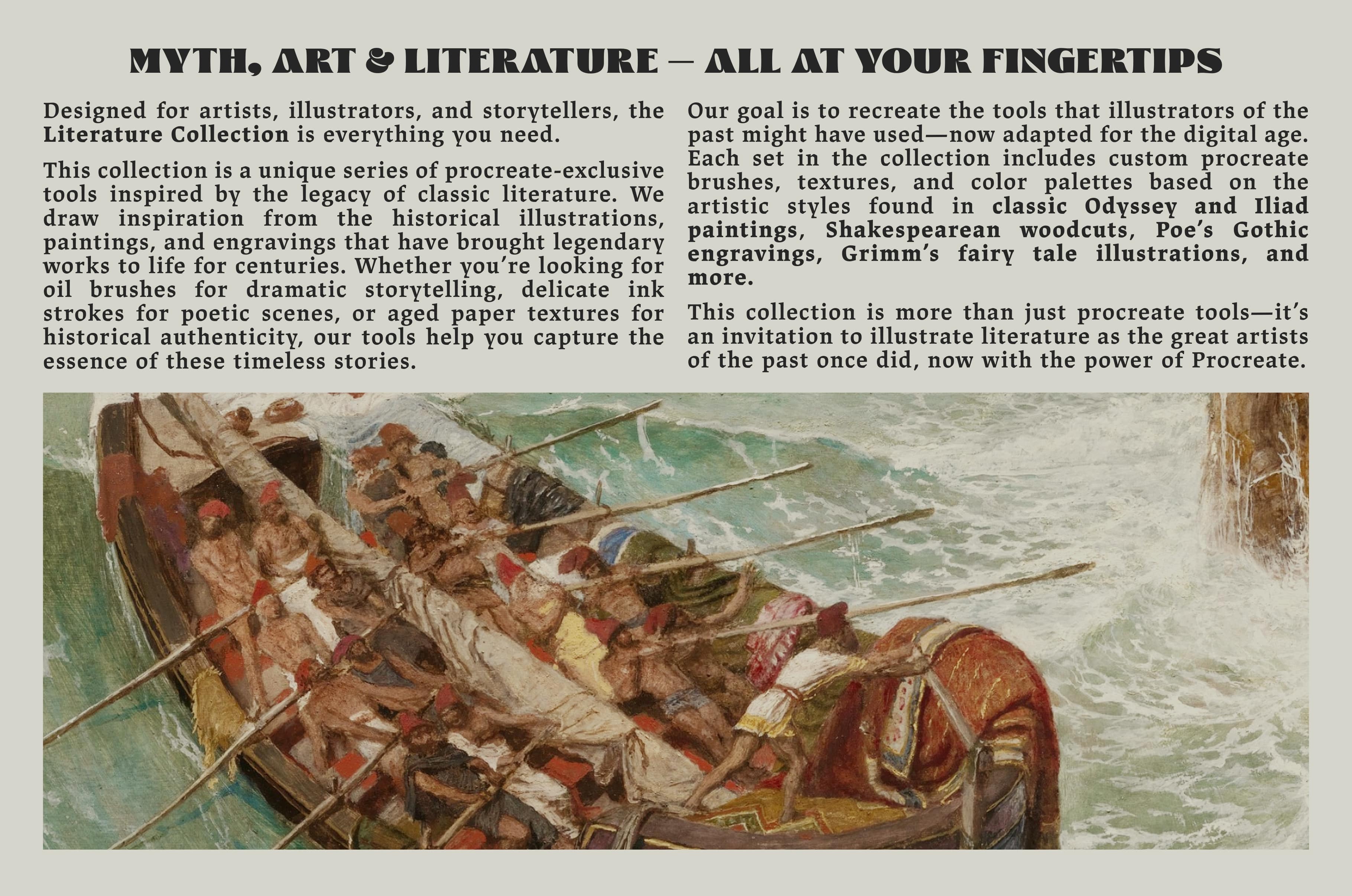 The Odyssey Procreate Kit