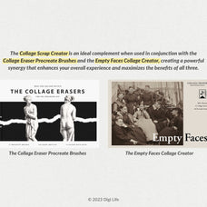 The Procreate Collage Scrap Creator