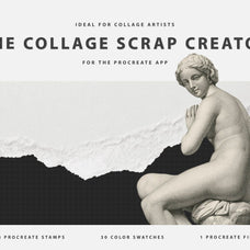 The Procreate Collage Scrap Creator