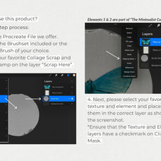 The Procreate Collage Scrap Creator