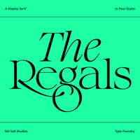 The Regals Serif Family