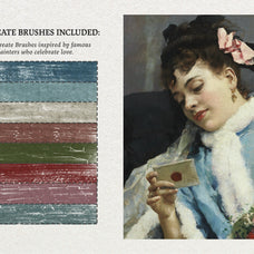 The Valentine's Day (2025) Edition: Procreate Brushes, Paper Textures and Color Swatches