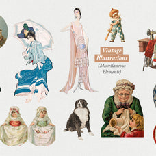 The Vintage Collage Creator - Childhood Memories