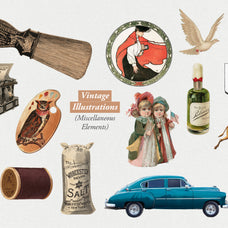 The Vintage Collage Creator - Childhood Memories