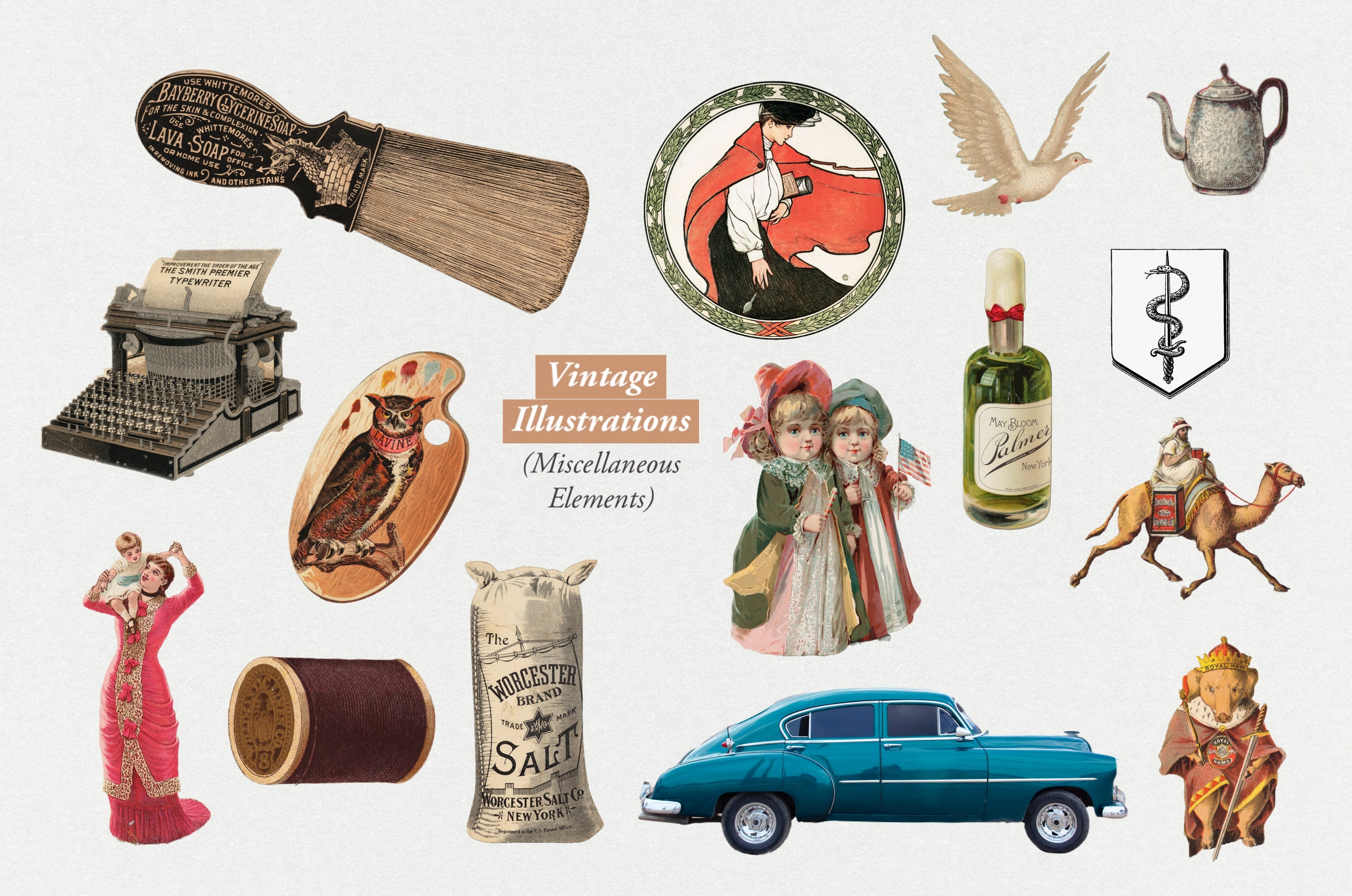 The Vintage Collage Creator - Childhood Memories