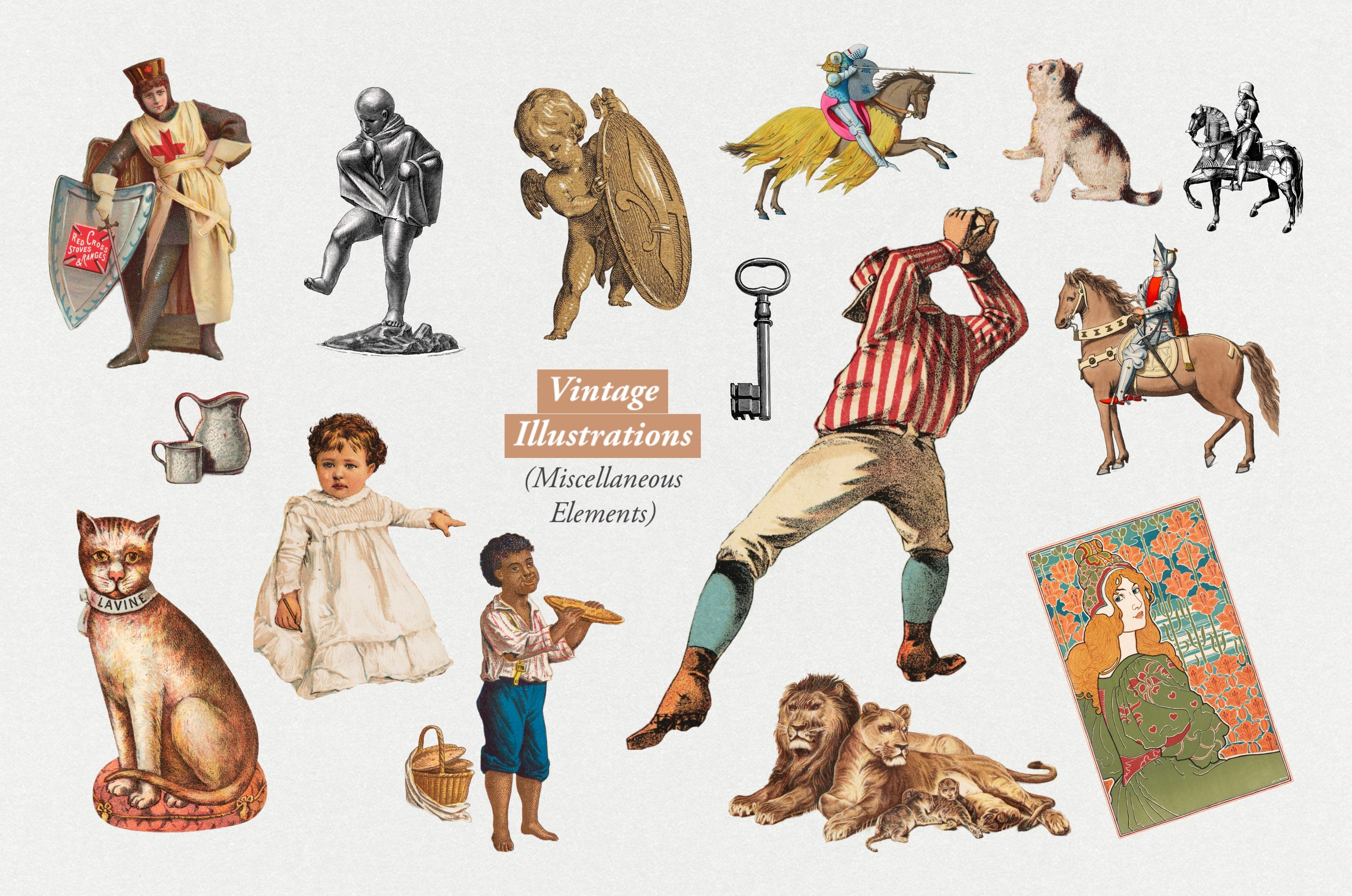 The Vintage Collage Creator - Childhood Memories