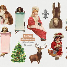The Vintage Collage Creator - Childhood Memories