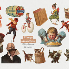 The Vintage Collage Creator - Childhood Memories