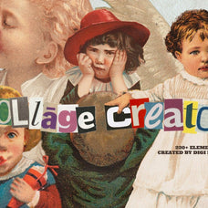 The Vintage Collage Creator - Childhood Memories