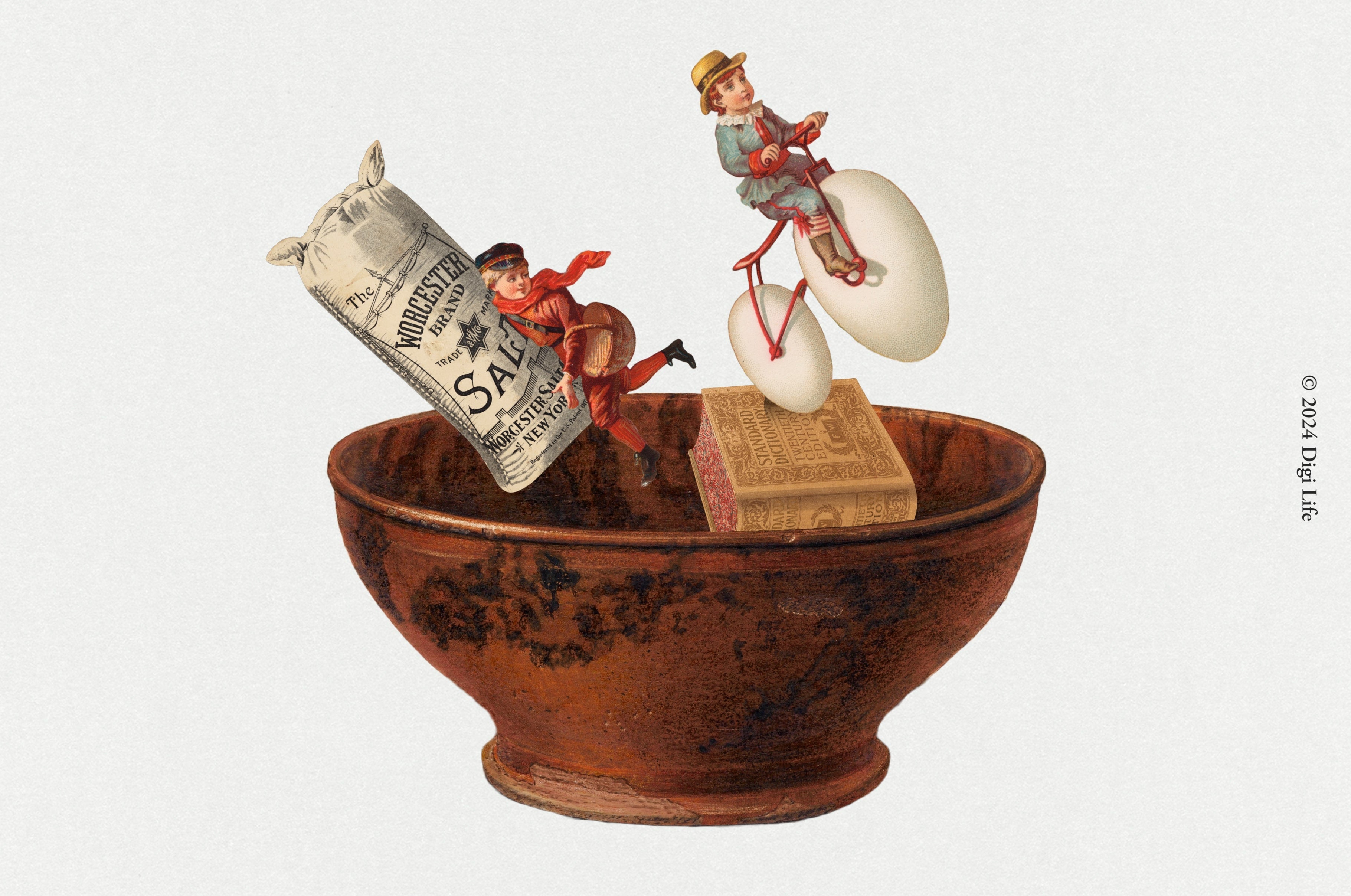 The Vintage Collage Creator - Childhood Memories