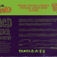 Them Bones: A Spooky Novelty Font