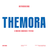 Themora - Modern Condensed Font