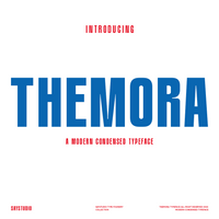 Themora - Modern Condensed Font