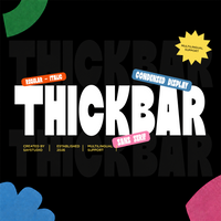 Thickbar - Bold Condensed Chunky Sans Font