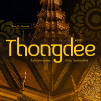 Thongdee Creative Font