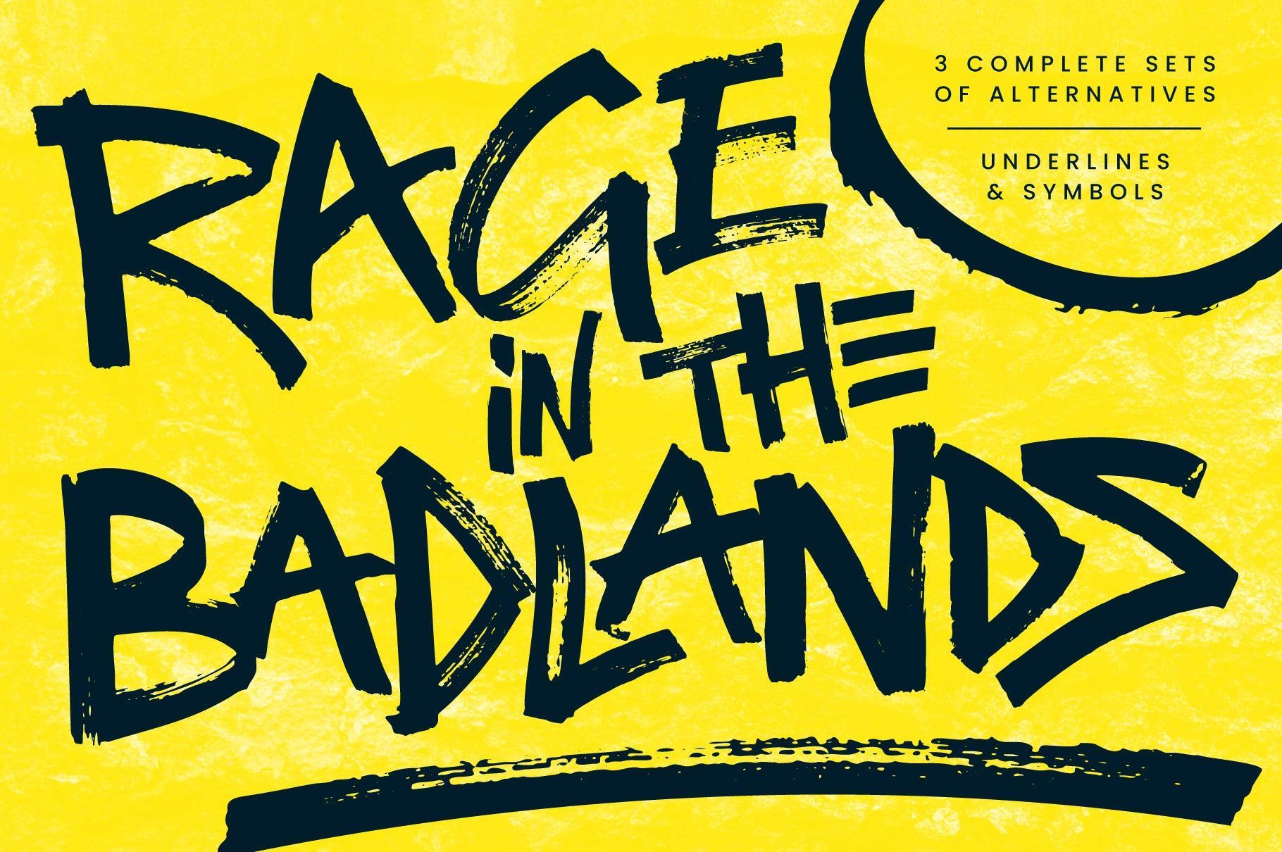 Thrash Punks: Chunky Marker Font