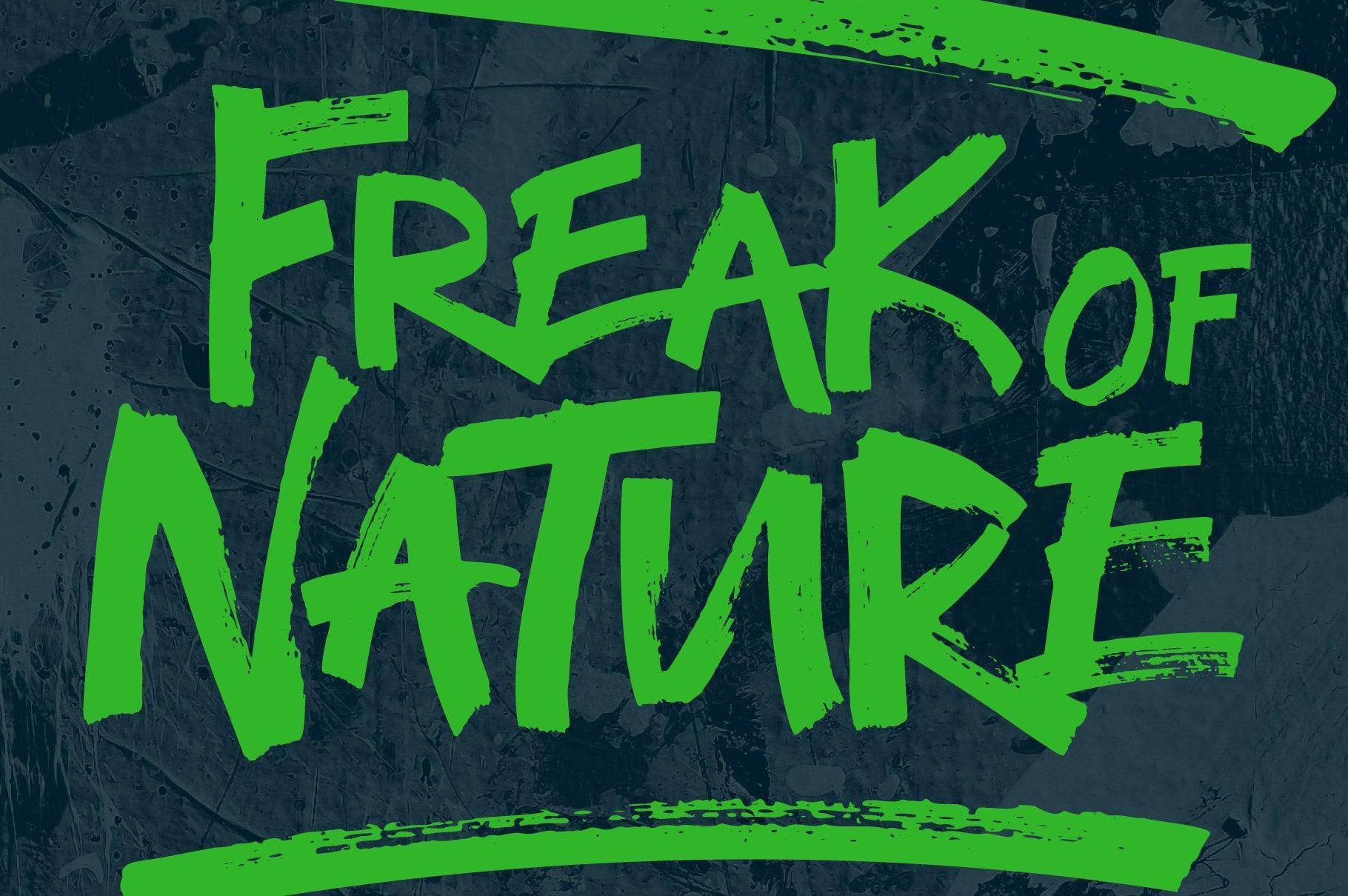 Thrash Punks: Chunky Marker Font