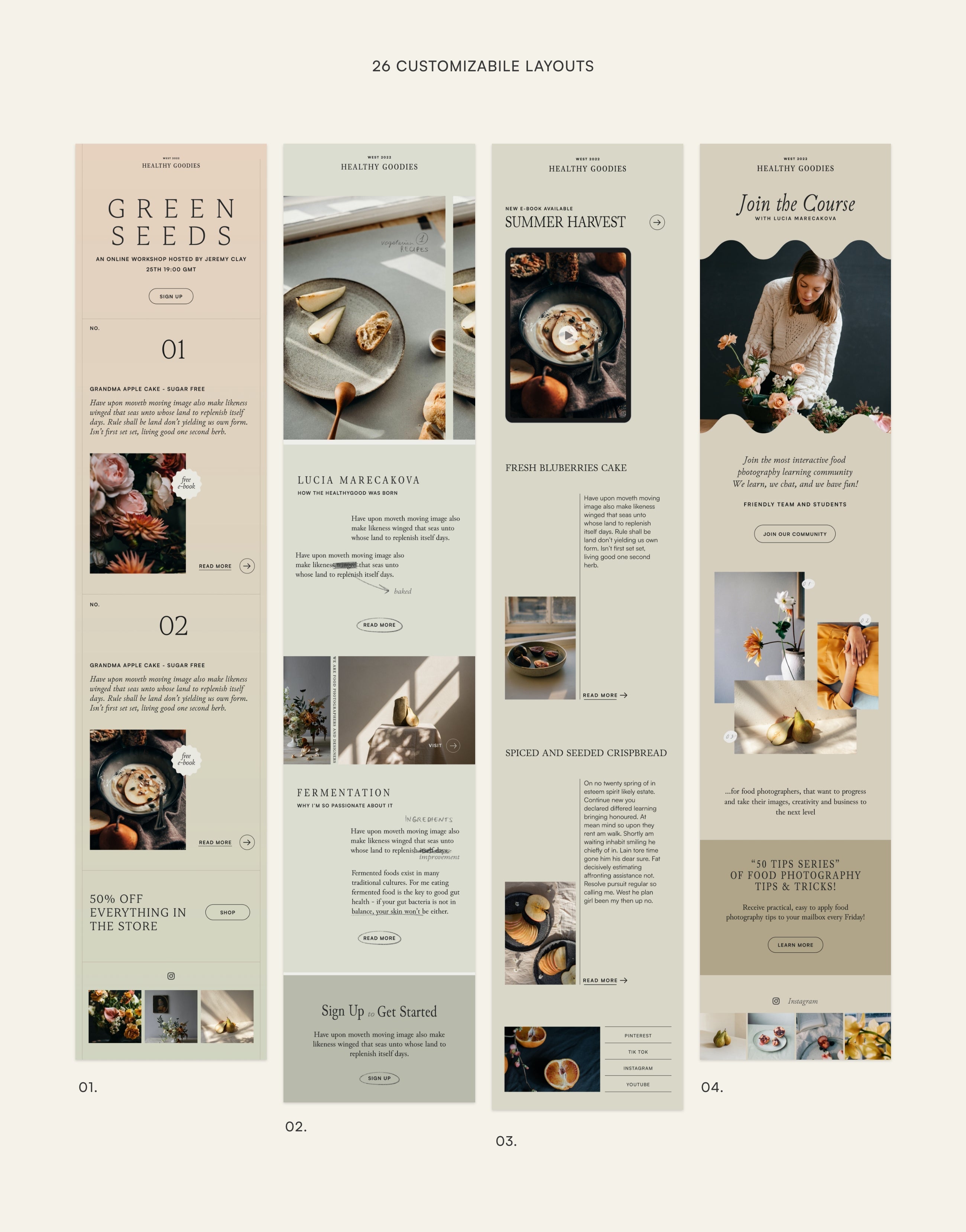 Thyme Newsletter Templates