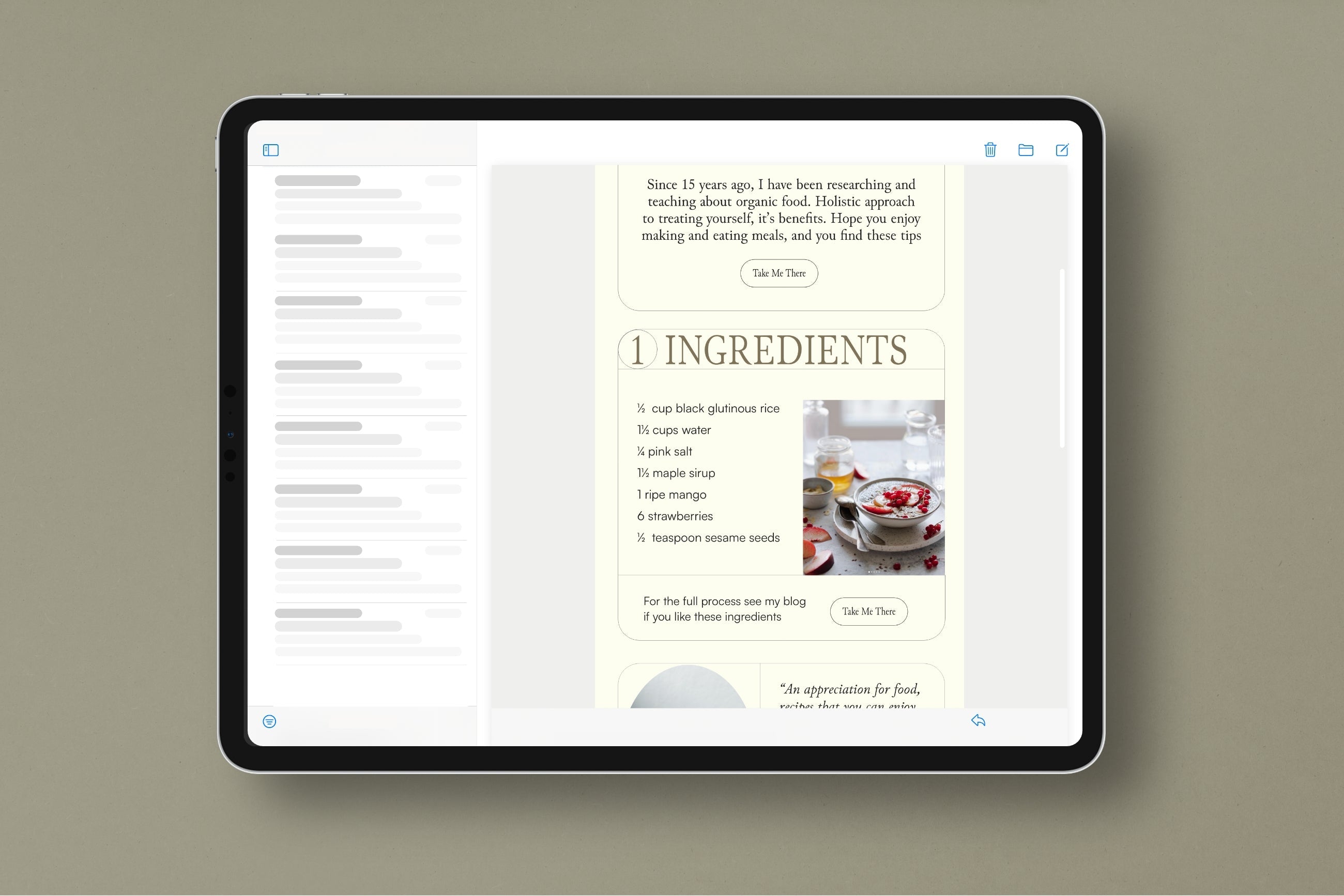 Thyme Newsletter Templates