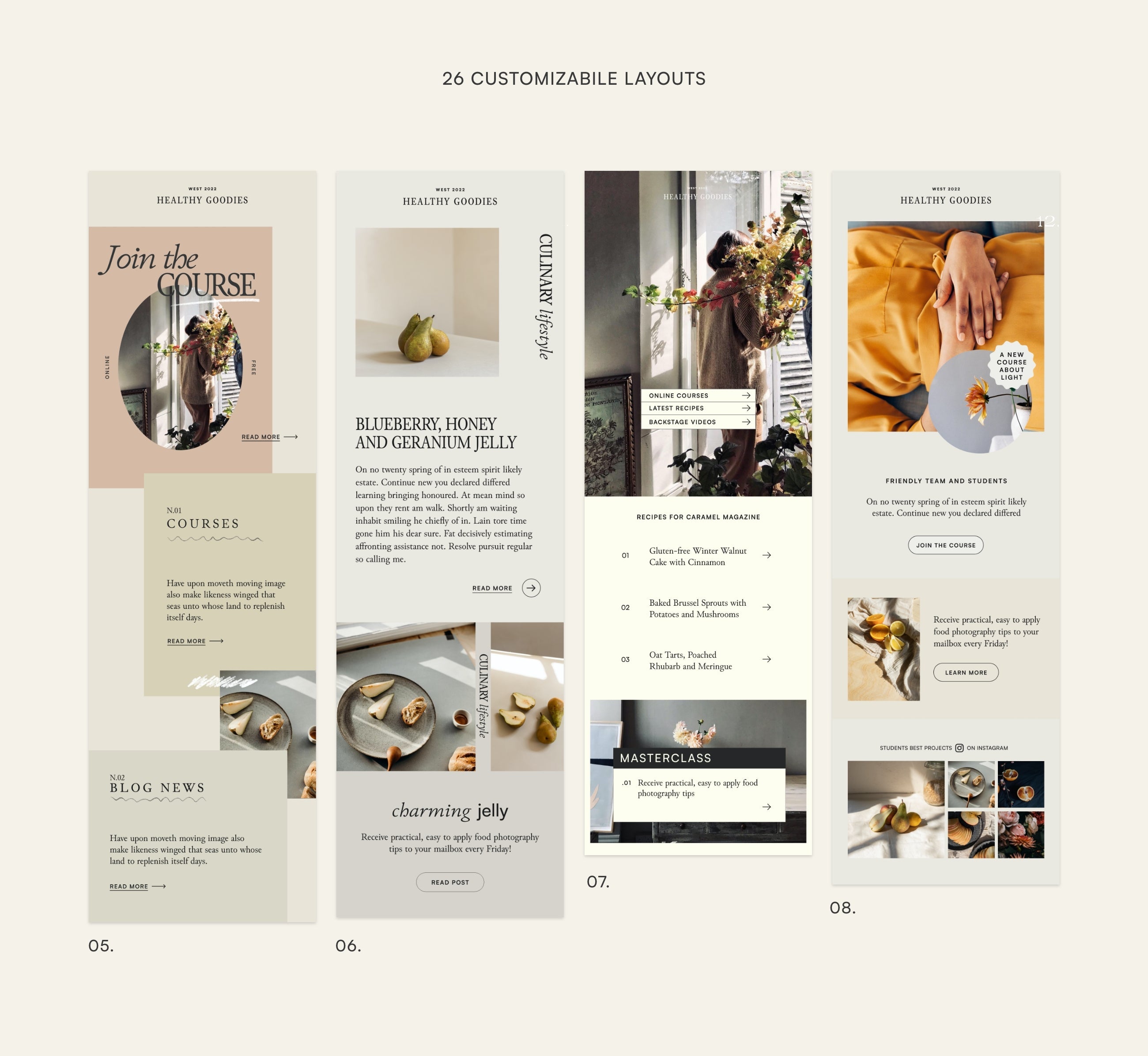 Thyme Newsletter Templates