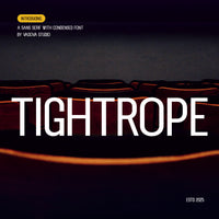 Tightrope Sans Serif Condensed Font