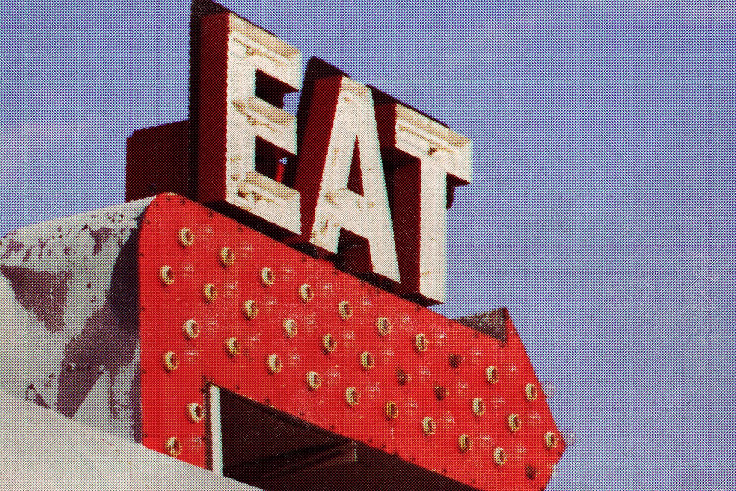 Time-Worn Print Effect