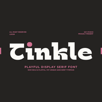 Tinkle - Playful Display Serif Font